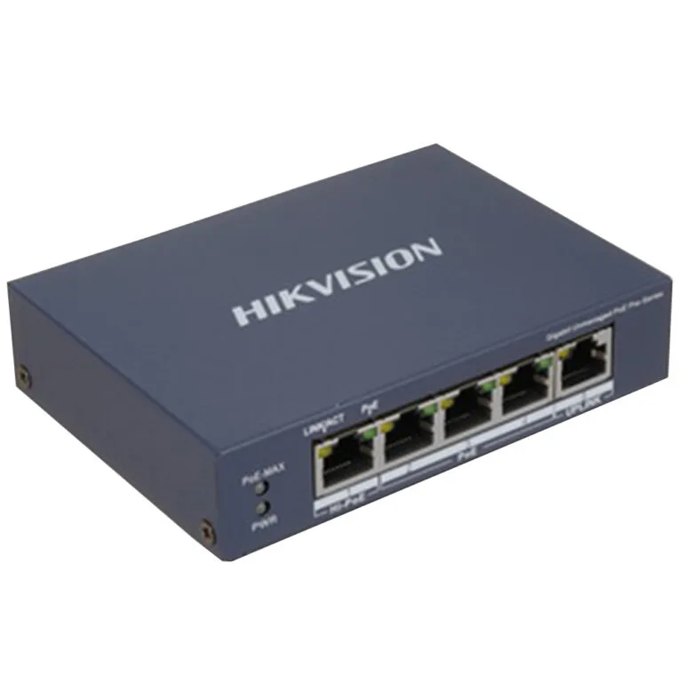 Switch mạng thông minh 4 cổng PoE Gigabit