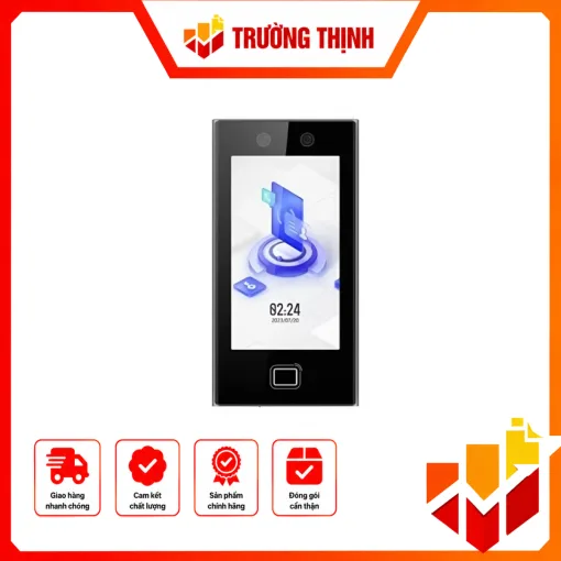 Máy chấm công cao cấp nhận diên khuôn mặt + vân tay + Thẻ M1 SH-K1T9670MFWX