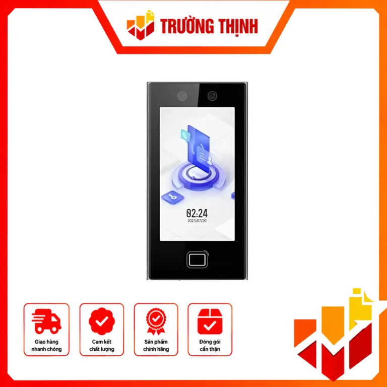 Máy chấm công cao cấp nhận diên khuôn mặt + vân tay + Thẻ M1 SH-K1T9670MFWX