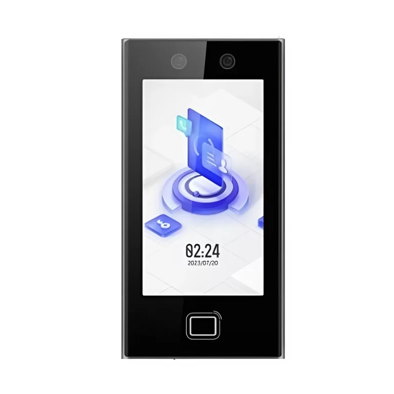 Máy chấm công cao cấp nhận diên khuôn mặt + vân tay + Thẻ M1 SH-K1T9670MFWX