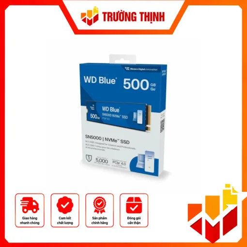 SSD WD Blue SN5000 500G NVMe Gen4x4