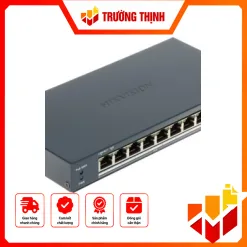Switch mạng thông minh 8 cổng PoE Gigabit