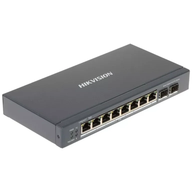 Switch mạng thông minh 8 cổng PoE Gigabit