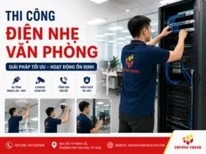 Thi công điện nhẹ văn phòng