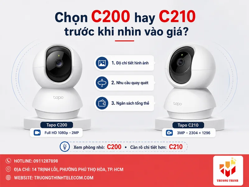 Tiêu chí nào quyết định mua C200 hay C210 trước khi nhìn vào giá?