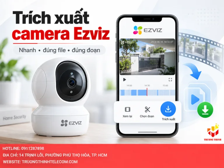 Trích xuất camera Ezviz