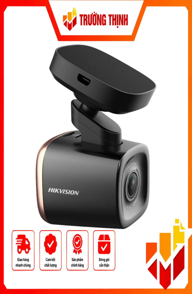 Camera hành trình F6S Hikvision – Tích hợp màn hình cảm ứng IPS 2 inch