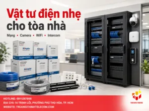 Vật tư điện nhẹ cho tòa nhà