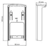 Vỏ che mưa nắng cho máy chấm dông 341 seri và 9342 seri DS-KAB34X-S1