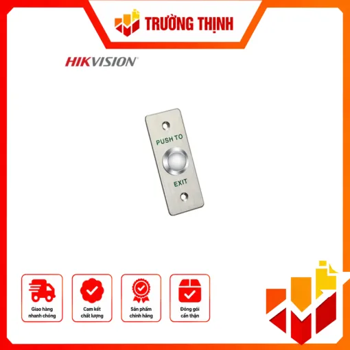 Nút exit : Mặt hợp kim nhôm, Nút bấm thép DS-K7P02