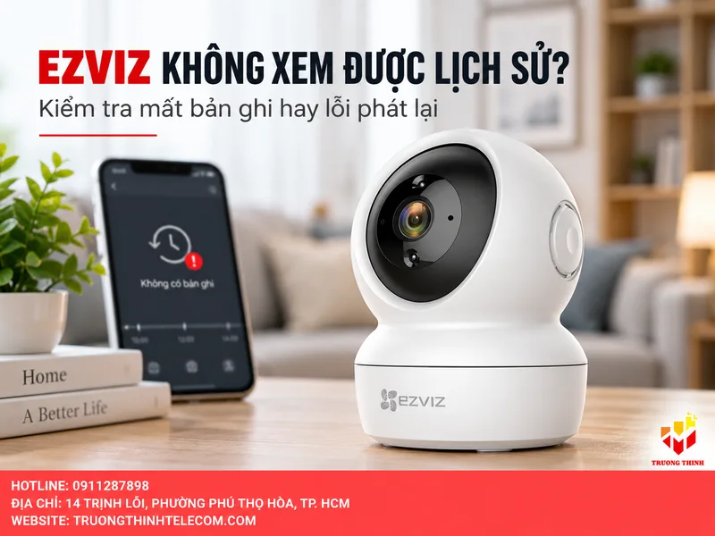 Xác định camera đang mất bản ghi hay chỉ không phát lại được