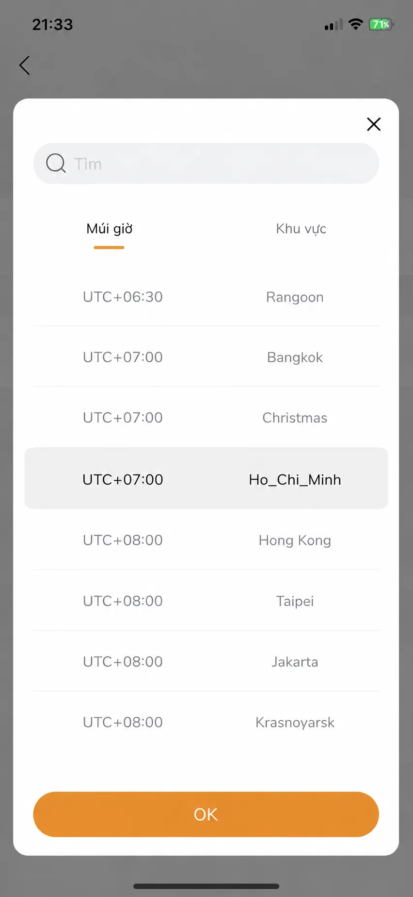 Xác nhận và lưu cấu hình