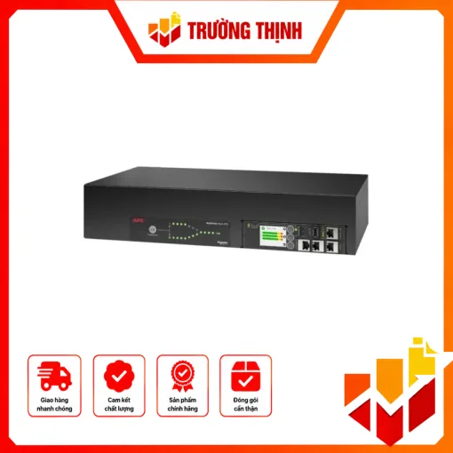 Rack ATS, 230V, 32A, IEC 309 in, (16) C13 (2) C19 out – AP4424A