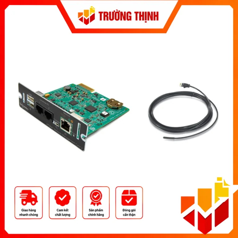 UPS Network Management Card 3 with Environmental Monitoring – AP9641