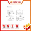Chân Đế Treo Tường Camera Speed Dome Hikvision DS-1272ZJ-120