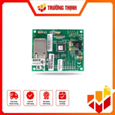 Module kết nối mạng (Plug-in IP Module). Kết nối trung tâm với internet. Khi đó mọi sự kiện xảy ra như Báo động, mất điện, Ắc quy yếu… sẽ được báo qua Email. Có thể bật tắt trung tâm, điều khiển 4 rơ le ( PGM port) trên trung tâm qua phần mềm cài trên điện thoại di động. Lưu ý : Có thể dùng 4 rơ le này để điều khiển Bật/Tắt 4 thiết bị khác nhau tại nơi lắp báo động. – RW132IP