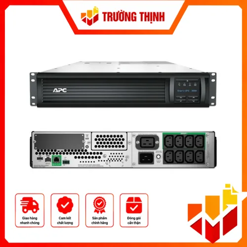 APC Smart-UPS 3000VA LCD RM 2U 230V with Smart Connect – SMT3000RMI2UC