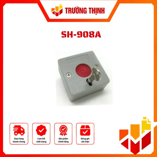 Nút ấn khẩn cấp có chìa khóa – SH-908A