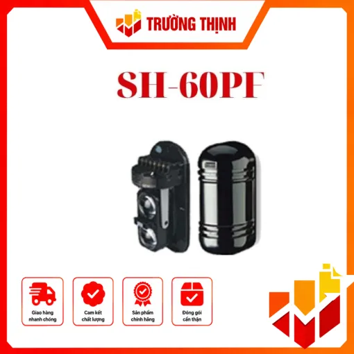 Thiết bị chống leo rào điện tử được lắp đặt trên tường rào, khi có bất kỳ vật thể nào che khuất giữa các thiết bị lập tức hệ thống báo động sẽ được kích hoạt, Bảo vệ an toàn cho căn nhà bạn. 2 tia hồng ngoại thu phát, 60m trong nhà, ngoài trời. 10~30VDC, cao 17cm, 4 kênh tần số – SH-60PF