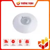 Đầu báo trộm Hồng ngoại gắn trần hình tròn mắt 360độ. Điện áp 9-12V. Khoảng cách: 6m. Kích thuớc Φ105*40mm. Hãng Đài loan Sản xuất tại Trung Quốc – SH-75-CL