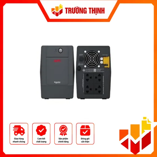 APC Easy UPS 700VA, Tower, 230V, 4 NEMA UNIVERSAL Outlets, AVR – BVG700I-MSN
