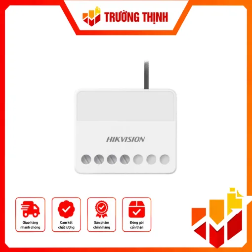 Thiết bị PGM không dây (Dùng để tắt mở bóng đèn, còi … có dây) – DS-PM1-O1H-WB