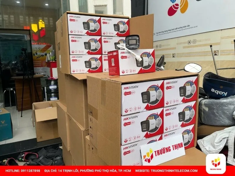 Các dòng sản phẩm Hikvision được phân phối tại Trường Thịnh Telecom