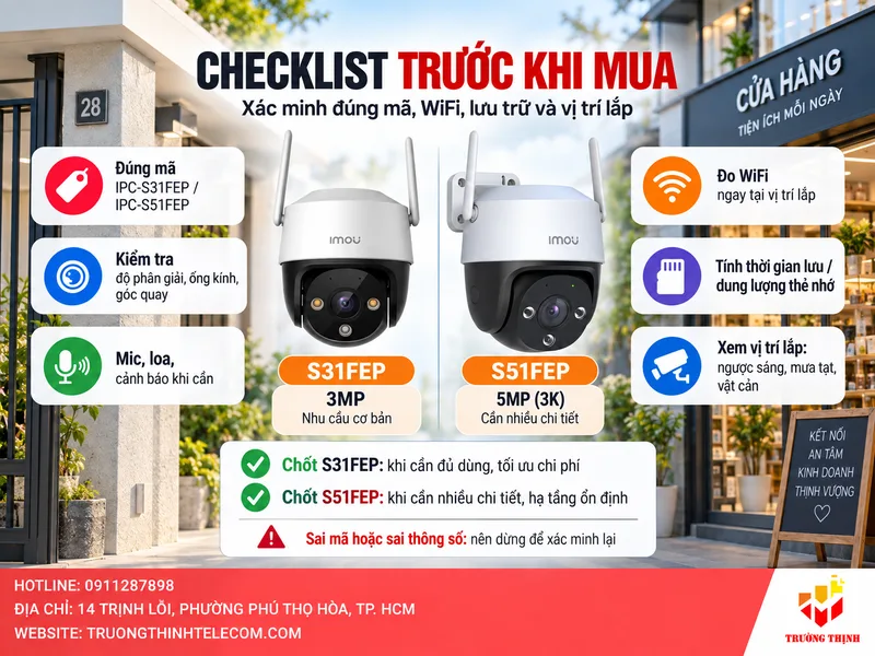 Checklist xác minh trước khi đặt mua và cách chốt mẫu theo nhu cầu