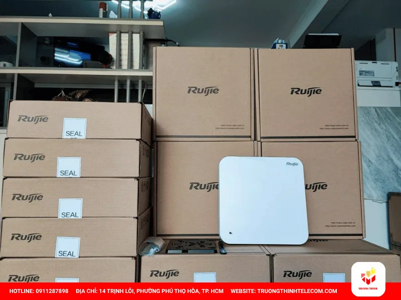 Chính sách giá sỉ wifi Ruijie cho đại lý và nhà thầu tại Trường Thịnh Telecom