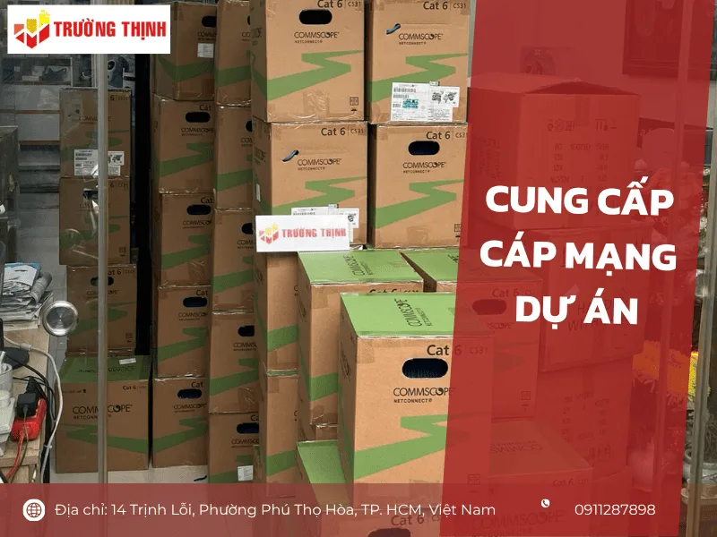 Cung cấp cáp mạng dự án