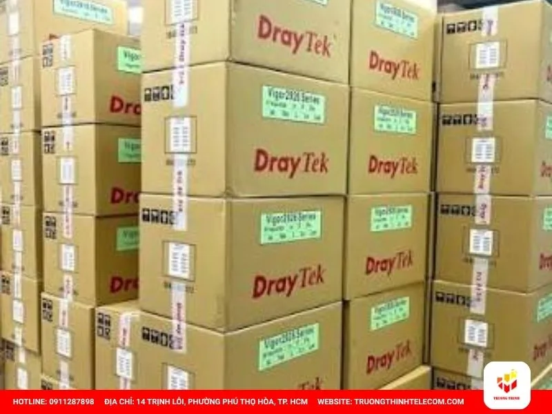 Danh mục DrayTek có thể tìm nguồn tại Trường Thịnh