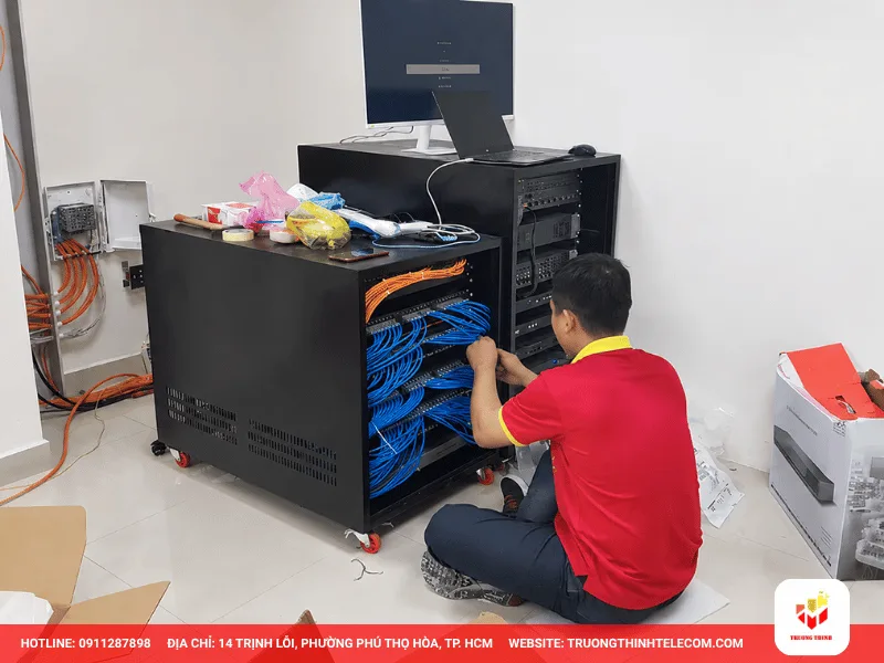 Dịch vụ thi công mạng LAN trường học bao gồm những hạng mục nào?