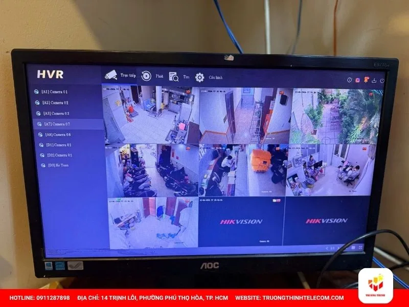 Giải pháp camera phù hợp cho khách hàng Quận 6
