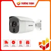 Camera HDTVI thân trụ 5MP – tích hợp cảm biến PIR + đèn – DS-2CE12H0T-PIRL