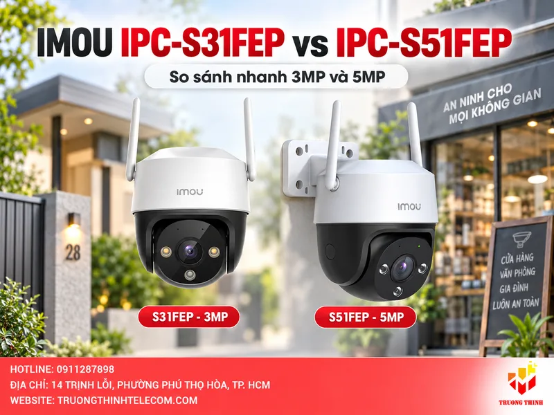 IMOU IPC-S31FEP vs IPC-S51FEP