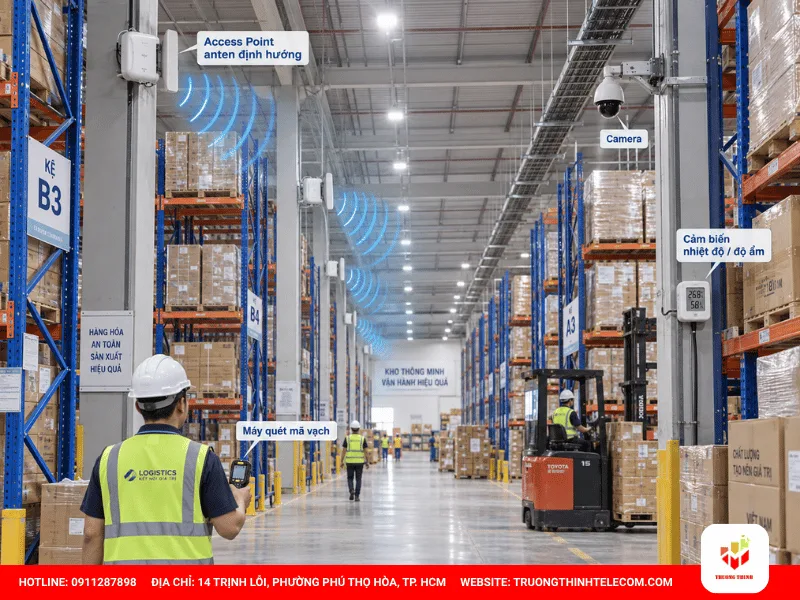 Khu vực lưu trữ hàng hóa (Storage / Racking)