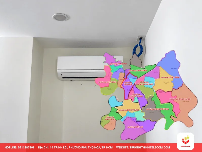 Khu vực nhận thi công mạng LAN tại Thủ Đức