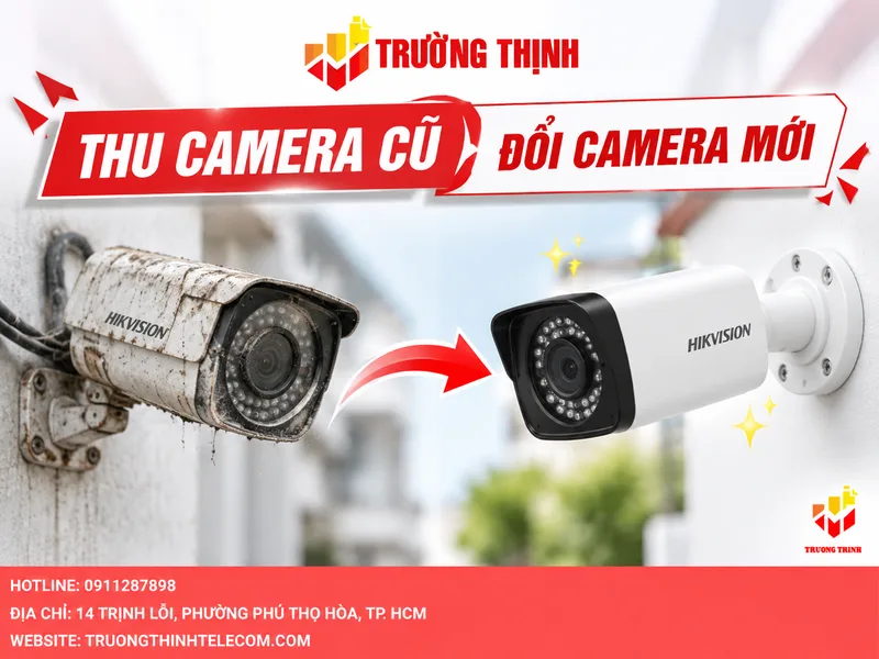 Lợi ích khi thu camera cũ đổi camera mới
