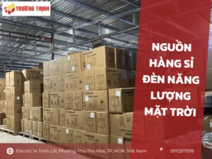 Nguồn hàng sỉ đèn năng lượng mặt trời