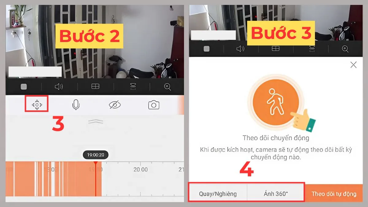 Nhấn vào nút chức năng Điều hướng