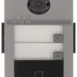 Nút bấm IP 2 cổng cho villa thiết kế sang trọng ; Vỏ hợp kim nhôm, có Wifi – DS-KV8213-WME1