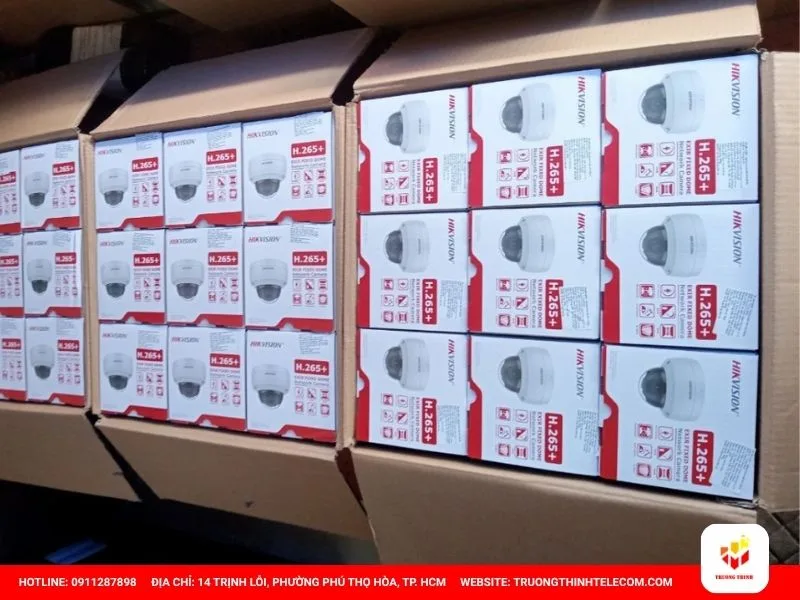 Quy trình phân phối camera Hikvision tại Trường Thịnh Telecom