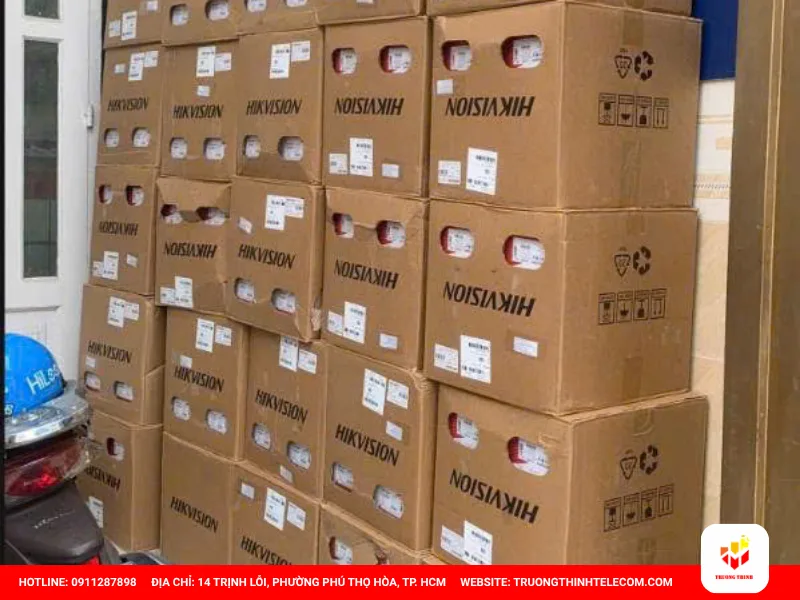 Quy trình phân phối cáp mạng Hikvision chuyên nghiệp