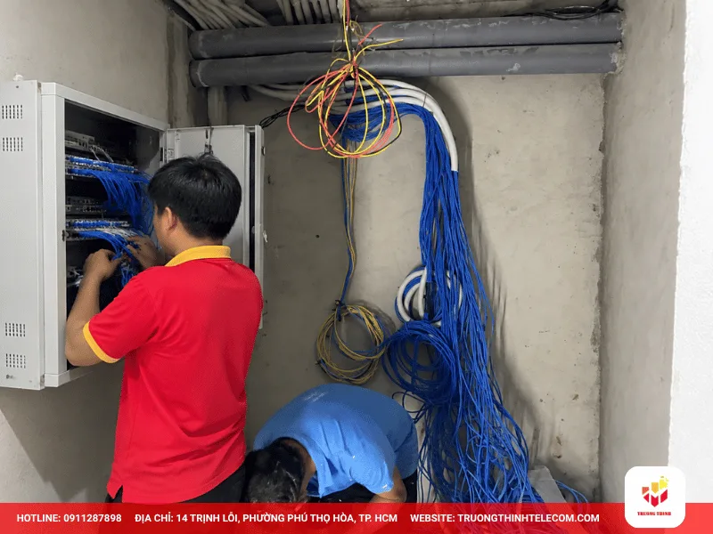 Quy trình thi công mạng LAN Bình Dương chuyên nghiệp