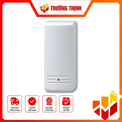 Cảm biến rung không dây kỹ thuật số. (WL SHOCK DETECTOR). Bộ vi xử lý kỹ thuật số xử lý tín hiệu kỹ thuật số thông minh. Đèn led 3 màu báo chính xác theo mức độ rung. Dùng pin 3V. Giá bán không kèm pin B30V ( giá bán lẻ Pin là 200.000đồng /chiếc) không nhận trả lại pin – RWT6SW