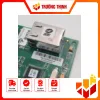 Module kết nối mạng (Plug-in IP Module). Kết nối trung tâm với internet. Khi đó mọi sự kiện xảy ra như Báo động, mất điện, Ắc quy yếu… sẽ được báo qua Email. Có thể bật tắt trung tâm, điều khiển 4 rơ le ( PGM port) trên trung tâm qua phần mềm cài trên điện thoại di động. Lưu ý : Có thể dùng 4 rơ le này để điều khiển Bật/Tắt 4 thiết bị khác nhau tại nơi lắp báo động. – RW132IP