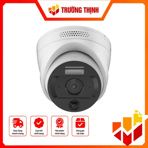 SH343V2 -Camera báo cháy bán cầu IP 4MP , cảm biến nhiệt điện hồng ngo…