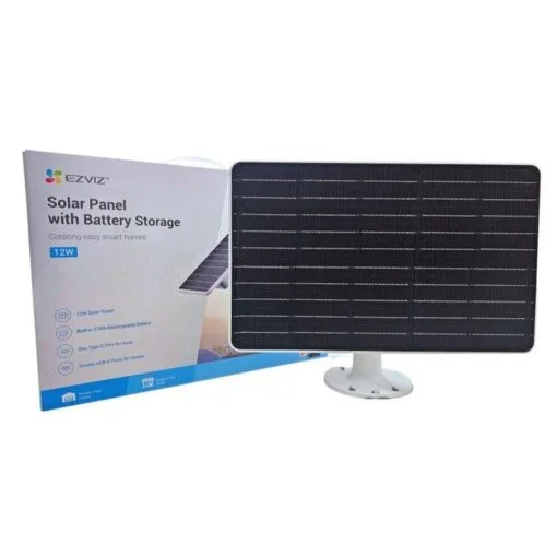 Solar Panel with Battery Storage 12W – CS-PBC12-R100-10AH