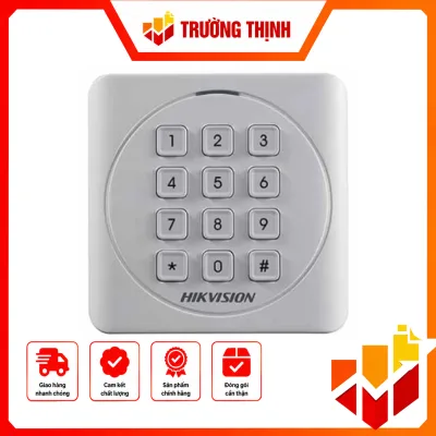 Đầu đọc thẻ Mifare 1, có bàn phím, hỗ trợ giao thức Wiegand(W26/W34) Chuẩn chống bụi IP 65. – SH-K2801MK