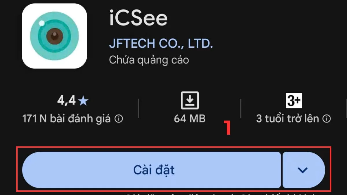 Tải và cài đặt ứng dụng